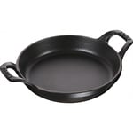 Uunivuoka Staub pyöreä 20 cm, Valurauta Musta 40509-558-0