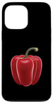 Coque pour iPhone 13 Pro Max Poivron rouge