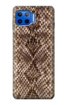 Rattle Snake Skin Graphic Printed Case Cover For Motorola Moto G 5G Plus