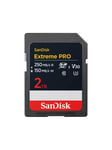 SanDisk Extreme PRO SD - 250MB/s - 2TB