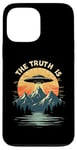 iPhone 13 Pro Max THE TRUTH IS UFO Mountain Sunset Case