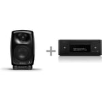 Genelec G Two (B) Denon CEOL N12 bundle, musta