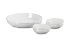 Le Creuset 3-piece tableware set, dish 25cm, bowl 13cm, wedding gift, anniversar