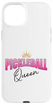 iPhone 15 Plus Pickleball Queen Pink And Black With Gold Crown Case