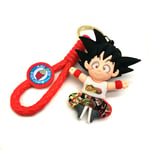 Dragon Ball Z Keychain Super Saiyan Goku Master Roshi Majin Buu Figure Keyring