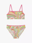 Accessorize Kids' Swirl Bikini Set, Multi