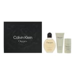 Calvin Klein Obsession For Men 3 Piece Gift Set For Men