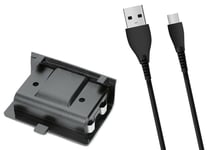 Rechargeable Battery Pack for Xbox Series S/X Wireless Controller & Type C Cable