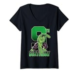 Marvel Hulk Smash 9th Birthday T-Shirt avec Col en V