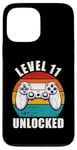 iPhone 13 Pro Max Level 11 Unlocked Funny Video Gamer 11 Birthday 11 Year Old Case