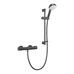 Mira Showers Relate Matt Black EV Single Outlet Mixer Shower 1.1836.466