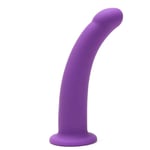 Me You Us 7 Inch Curved Silicone Dildo Adult Sex Toy For Women Men Couples