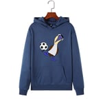 3DWY Women Oversized Hooded Sweatshirt Streetwear Harajuku Cartoon Football Bird Print Warm Cute Animals Hoodies Polerones