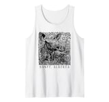 Banff, Alberta Canada Canadian Moose Mama and Baby Souvenir Tank Top