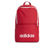 Adidas Linear Classic Daily Backpack - Active Maroon/White/White, One Size