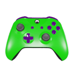 Microsoft Xbox One Controller - Custom Green Smash Edition - 12 Month Warranty