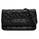 Love Moschino Women's jc4097pp1i Shoulder Bag, Black, 14X22X5