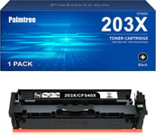 203X Cartouche de Toner Compatible HP 203X 203A CF540X CF540A pour HP Color Laserjet Pro MFP M281fdw M281fdn M280nw HP Color Laserjet Pro M254dw M254nw M254dn M281 M254 (Noir, Pack de 1).[G98]