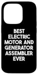 iPhone 14 Pro Best Electric Motor And Generator Assembler Ever Case