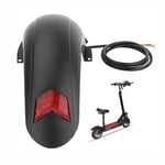 Yungeln Garde-Boue de Scooter avec feu arrière LED Compatible avec Trottinette électrique Kugoo M4/M4Pro, Hitway