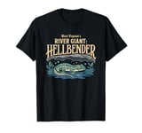 Hellbender Salamander – Unique Amphibian Design T-Shirt