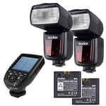 Godox Speedlite V860II Duo X-Pro Trigger Kit, Fujifilm