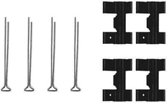 Tillbehörssats, bromsbelägg - Land-rover - Range rover, Discovery, Defender. Morgan - Plus, 4/4. Rover - Sd1. Ford - Transit