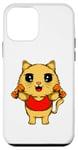 Coque pour iPhone 12 mini Chat fort : Champion de levage