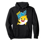 Baby Shark High Fin Smiling Pullover Hoodie