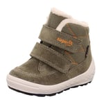 Superfit Groovy 2.0 Warm gefütterte Gore-Tex Botte de Neige, Grün/Orange 7000, 30 EU Large