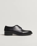 Giorgio Armani Lace Up Derby Shoes Black Calf