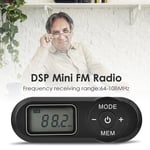 Portable Mini Radio LCD Digital Display Retro Rechargeable FM Player Receiver