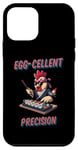 Coque pour iPhone 12 mini Oeuf amusant et mignon Samouraï Poulet Sushi