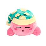 Club Mocchi Mocchi TOMY - Peluche Kirby endormi Junior 15 cm de l'univers Nintendo. Super douce et idéale pour les collectionneurs ainsi que les filles et les garçons dès 3 ans. T12785