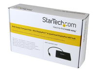 Startech.Com 4 Port Mini Displayport Mst Hub - 4K 30Hz - Mini Dp To Displayport Splitter For Multiple Monitors - Mdp To Dp (Mstmdp124dp) - Videosplitter - 4 X Displayport - Stasjonær