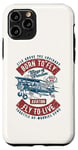 iPhone 11 Pro Wings of Freedom Retro Vintage Aviation Airplane Design Case