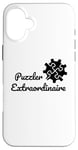 Coque pour iPhone 16 Plus Puzzle Amoureux Puzzler Puzzles extraordinaires