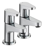 Bristan QST 1/2 C Chrome Plated Quest Basin Taps