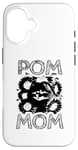 Coque pour iPhone 16 Pom Mom Tournesols Poméraniens Poméraniens Pom Dog