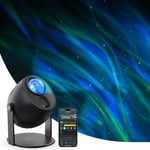 Govee Star Light Projector, Aurora Light Projector Works with Matter, Alexa and Google Assistant, 16 Million Colours, 52+ Scene Modes, 30db Galaxy Projector for Kids Adult Bedroom