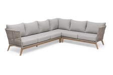 Hillerstorp Utesoffa Himmelsnäs 5-sits Beige - Loungesoffor