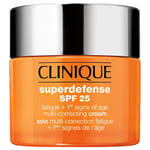 Clinique Skin care Moisturiser Superdefense Cream SPF 25 Very dry to dry combination 50 ml (£713.60 / 1 l)