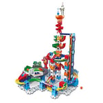 VTech - Marble Rush, Circuit à Billes Électronique Super Sky Tower Set XL300E, Jeu de Construction, 143 Pièces, 10 Billes, Cadeau Enfant Dès 4 Ans - Contenu en Français