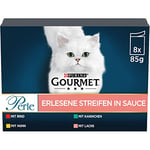 PURINA GOURMET Perle Lot de 10 Paquets de 8 sachets de 85 g