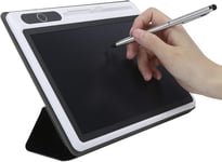 Bloc-Notes électronique, Tablette à Dessin LCD 9 Pouces avec étui de Protection en Simili Cuir, Tablette à Dessin Portable Effaçable avec Stylo pour Bureau d'affaires, école