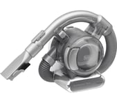 BLACK  DECKER DustBuster Flexi PD1820L Handheld Vacuum Cleaner - Black & Chrome, Black,Silver/Grey