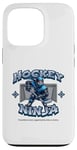 Coque pour iPhone 13 Pro Joueur ninja de hockey sur glace