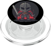 Épée médiévale cool pour les amateurs de chevaliers PopSockets PopGrip pour MagSafe