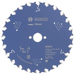 Bosch 2608644016 EXWOH 24 Tooth Top Precision Circular Saw Blade, 0 V, Blue