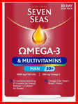 ULTIMATE SEVEN SEAS OMEGA-3 & MULTIVITAMINS MAN 50+ 30 DAY DUO PACK NEW